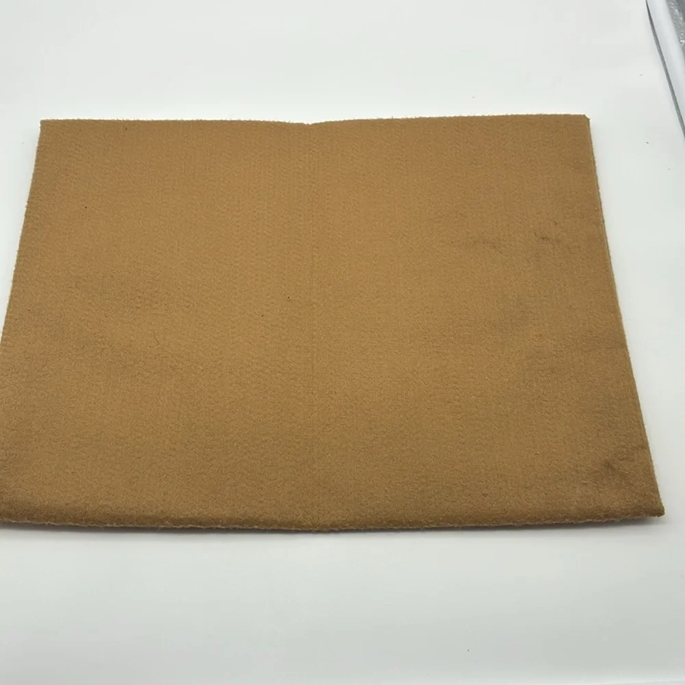 Louis Vuitton vintage logo Camel Felt dust bag